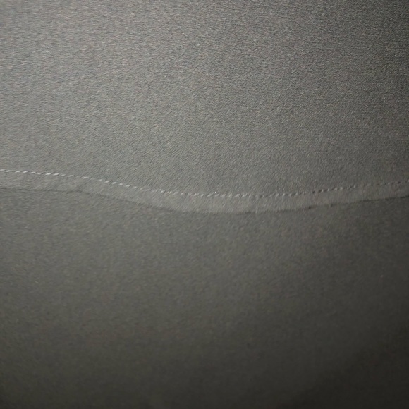 Calvin Klein  size 12 black PARTY DRESS low back sheer & flowy  halter dress - Picture 12 of 16